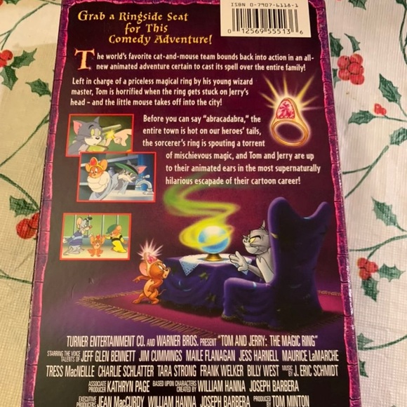 Tom and Jerry The Magic Ring VHS - Picture 2 of 2